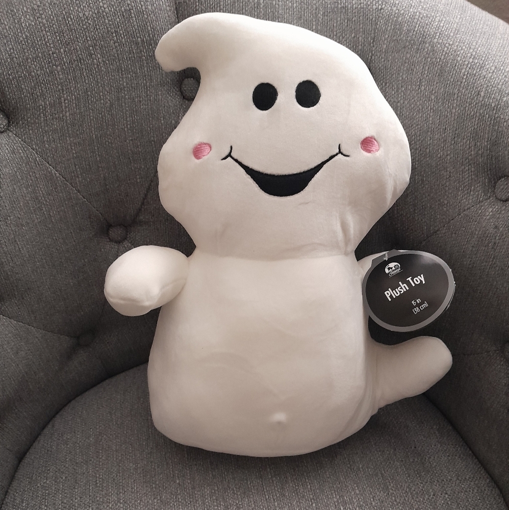 Plush Ghost NWT Cute Toy/Stuffed Animal Size:15" Seasonal Collection